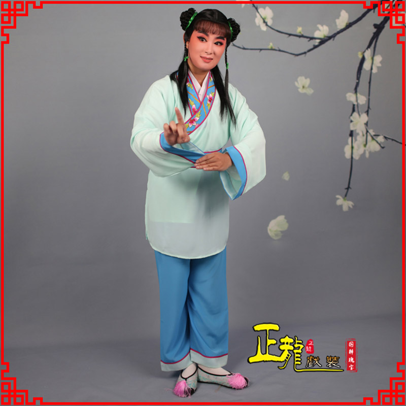 正镶白旗歌仔戏童生小孩影视银心四九服 书童衣