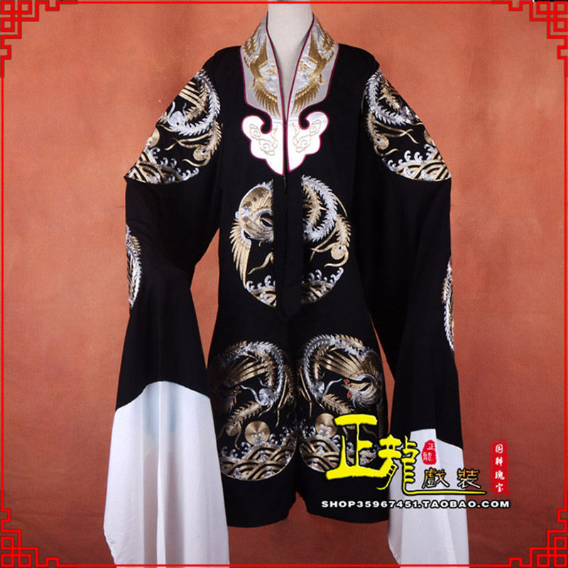 正镶白旗二进宫服装国太女披 全金团凤凤披