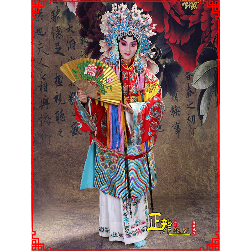 正镶白旗凤袍杨贵妃贵妃醉酒 软绉团凤女蟒